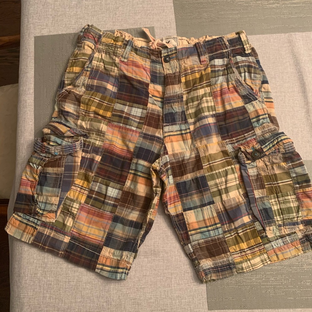 American Eagle cargo shorts.